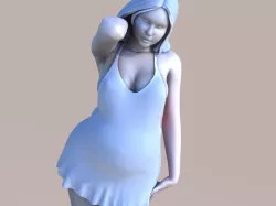 Chubby Lady 3D print model