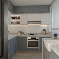 Classic kitchen cabinet 3D print model