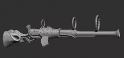 Cosplay Props - Caitlyn Gun League Of Legends 3D print model