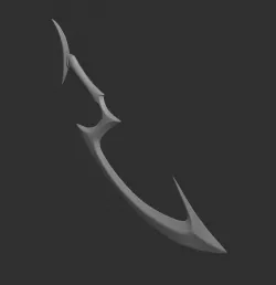 Cosplay Props - Diana Weapon Scythe  3D print model