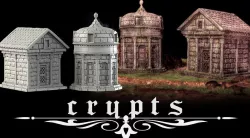 Crypts 3D print model