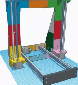 CTC Prusa Frame 3D print model