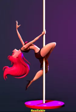 Dancer 3D print model