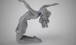 Dancer Backbend 3D print model