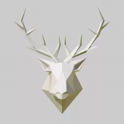 deer head 3D print model