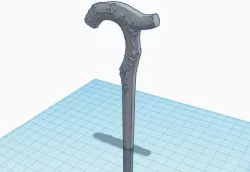 Devil May Cry 5 Vs Cane replica prop DMC V stl 3d model 3D print model