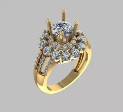 diamond Ring model 3D print model