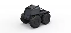 Diecast model SHERP pickup Scale 1 to 24 3D print model