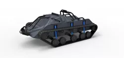 Diecast model Tracked vehicle Pickup body Scale 1 to 24 3D print model