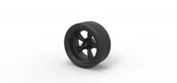 Diecast Sport wheel 3 3D print model