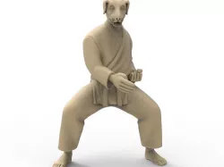 Dog Chop 3D print model