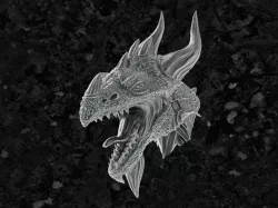 Dragon 3D print model