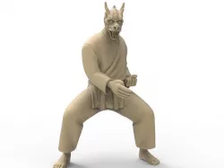 Dragon Chop 3D print model