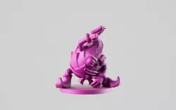 Dragon fruit monk 3D print model