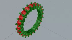 eternity ring 3D print model