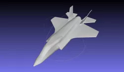 F-35B Lightning II Basic Well Printable Miniature 3D print model