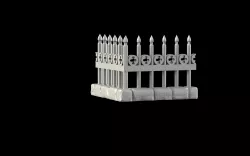 fences and enclosure walls 3D print model