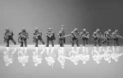 Feudal Guard special weapons squad 3D print model