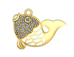 fish jewelry 3D print model