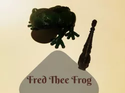Fred The Frog   Musical Instrument 3D print model