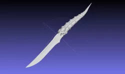 Game Of Thrones Catspaw Valyrian Steel Dagger Model 3D print model