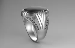 Gentleman Ring 3D print model