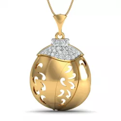 Globe Fashion Pendant 3D print model
