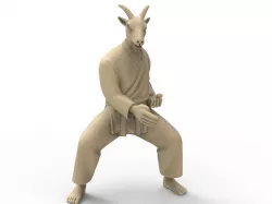 Goat Chop 3D print model