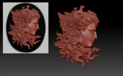 god hermes 3D print model