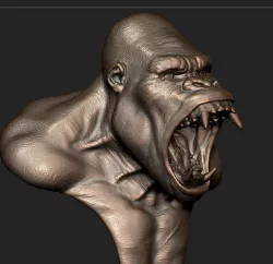 Gorilla  3D print model