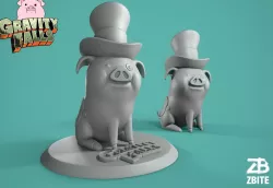 Gravity Falls - Pato pig so cute 3D print model