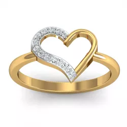 Heart Love Design Ring 3D print model