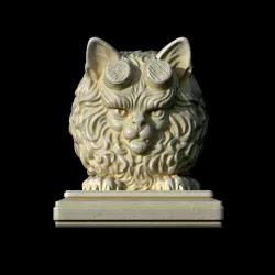 Hell cat 3D print model