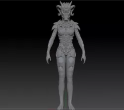 Hell Queen 3D print model