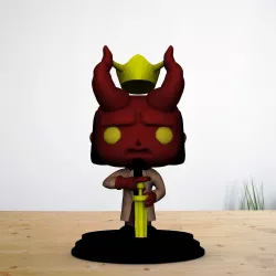 HellBoy king PopFunko 3D print model