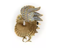 jewelry chicken  3D print model