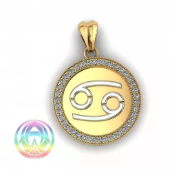 jewelry diamond diamonds  pendants zodiac 3D print model