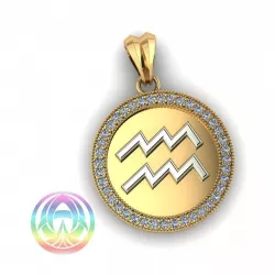 jewelry diamond diamonds  pendants zodiac 3D print model