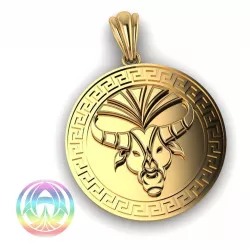 jewelry diamond diamonds  pendants zodiac 3D print model