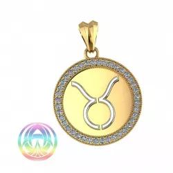 jewelry diamond diamonds  pendants zodiac 3D print model