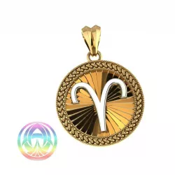 jewelry diamond diamonds  pendants zodiac 3D print model