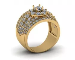 jewelry Ring model 3D print model