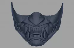 Kitana mask from Mortal Kombat 11 3D print model