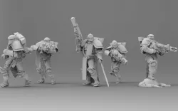 Knight of Roma - Veterans with Combi Ferrus  3D print model