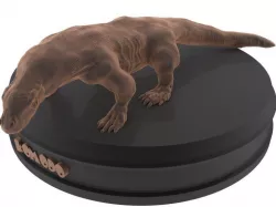 Komodo Dragon Printable 3D print model