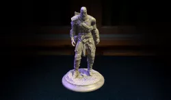 kratos - god of war stl 3D print model