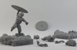 Krilin  3D print model