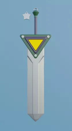 League Of Legends Arcade Riven prop cosplag 3D print model