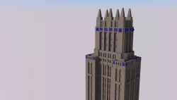 Lefcourt Colonial Building 3D print model