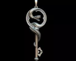 Magerit snake  3D print model